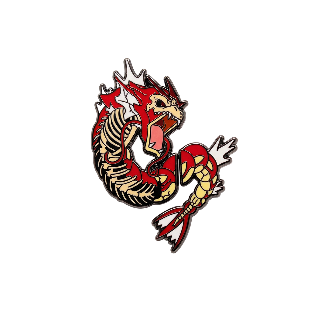 SHINY RED GYARADOS SPLIT PIN